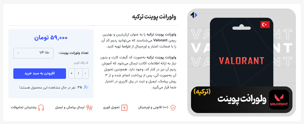 قیمت ولورانت پوینت
